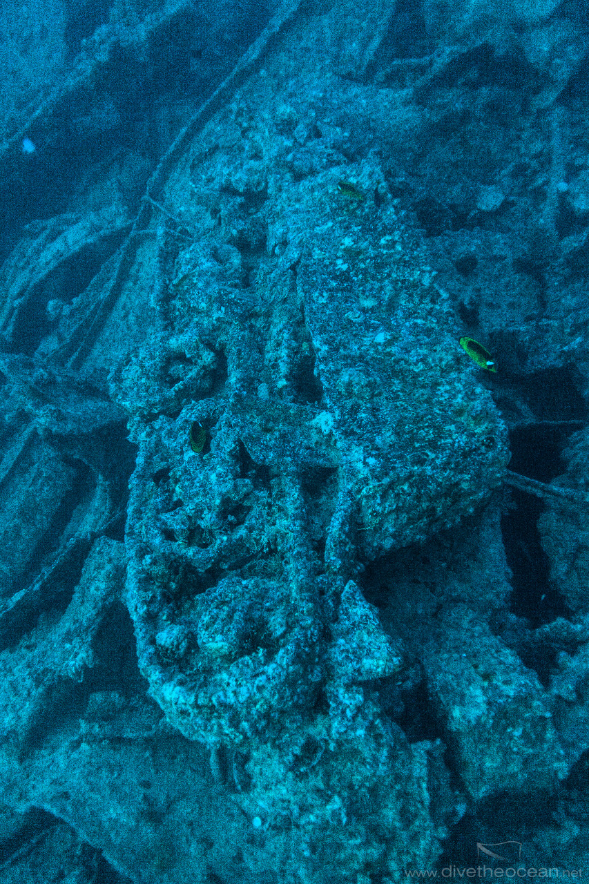 Tank on Thistleghorm wreck