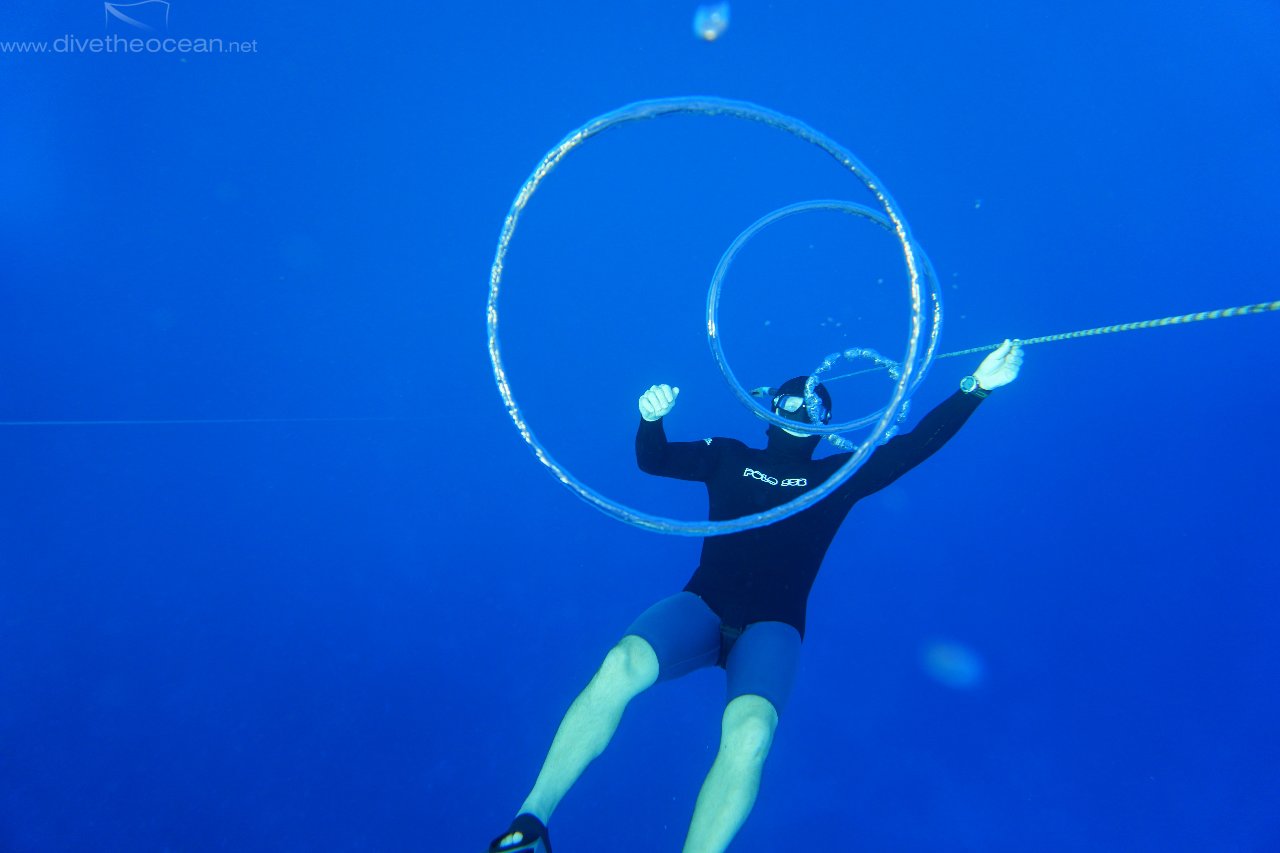 David Cani blowing cyrcles