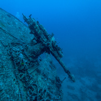 Thistlegorm stern cannon