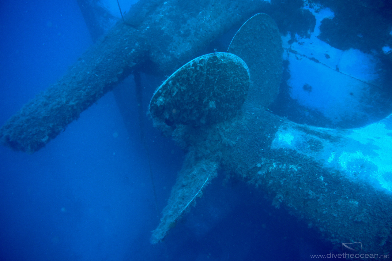 Propeller - Zenobia Wreck