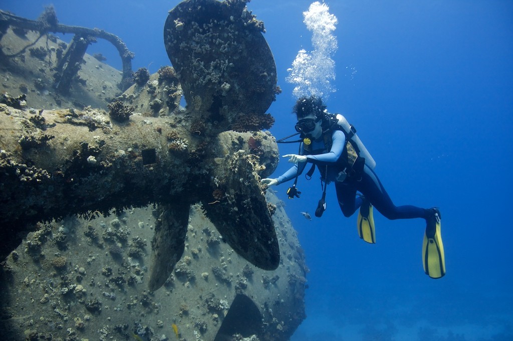 AOWD course Wreck dive